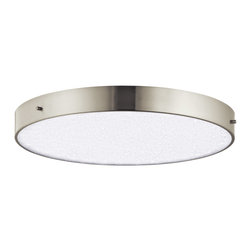 Elan - Elan Crystal Moon LED Flush Mount 83787 - Flush-mount Ceiling Lighting