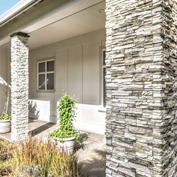 Hardieplank Stucco Panel/Eldorado Stone