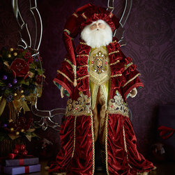 Katherine's Collection Nativity Santa 32" Doll - Holiday Accents And Figurines