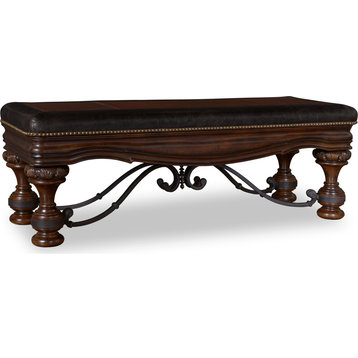Valencia Storage Bed Bench - Tuscan