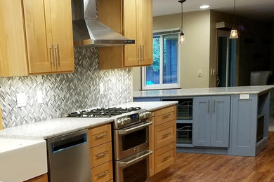 Kitchen photo in Portland