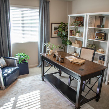 Refined Home Office with Hartford Desk in St. Jude Dream Home Denver 2025