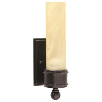 House of Troy WL601-OB 1 Light Wall Lamp in Oil Rubbed Bronze
