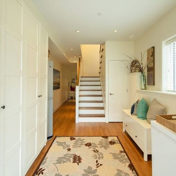 Complete Renovation - Herringbone Flooring, Railing and Bannister/Vinyl LVT