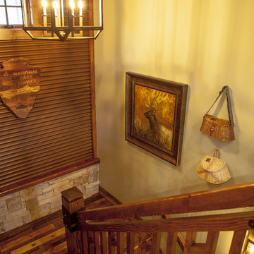 National Park Styled Lakefront Lodge