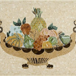 Fruit basket Mosaic Centerpiece - Tile