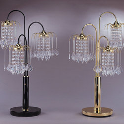 Rain Drop Table Lamp In 2 Colors - Products