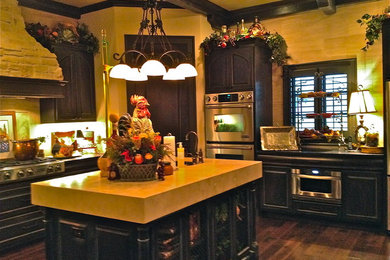 Inspiration for an eclectic kitchen remodel in Other