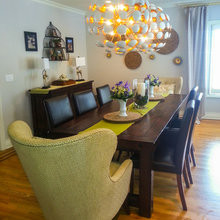 dining room table and chairs