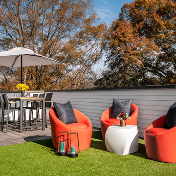 Rooftop patio