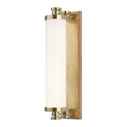 Hudson Valley Lighting - Hudson Valley 9708-AGB, Led Bath Bracket - Bathroom Vanity Lighting