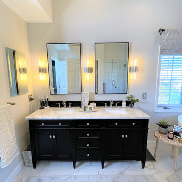 Woodstock residence- Master bath renovation