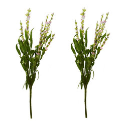 Shea's Wildflower - Steeple Weed Sprays, Set of 2 - Wreaths And Garlands