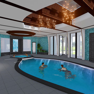 Private Luxury Villa Retreat Spa in the Dubai Desert Dunes