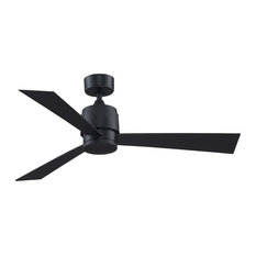 50 Most Popular Contemporary Black Ceiling Fans For 2021 Houzz - Modern Black Ceiling Fan With Light Flush Mount