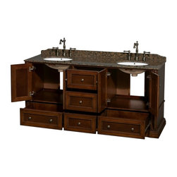 Antique Bathroom Vanities in Cherry Finish - Bath Products