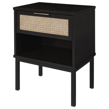 Caine Rattan Nightstand/ Side Table