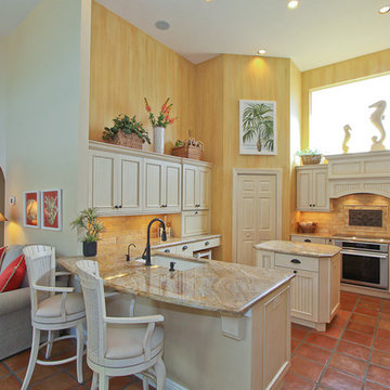 Tropical Kitchen Remodel in Bonita Bay