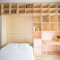 Custom murphy bed/bookcase - Furniture