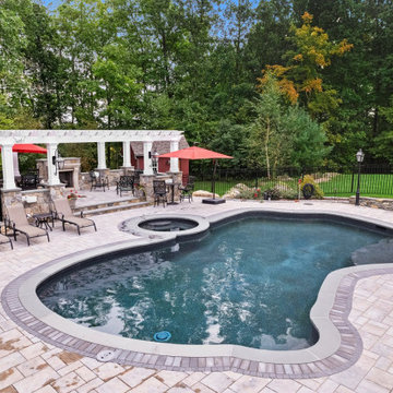 Freeform Pool in Bolton, CT