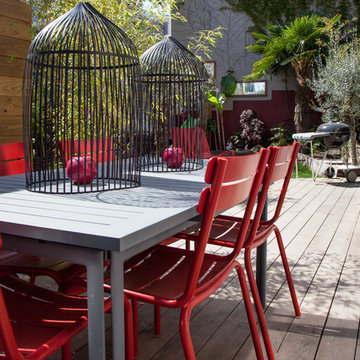 SURÉLÉVATION DE MAISON AVEC TOIT-TERRASSE