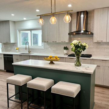 Streamlined Modern Kitchen