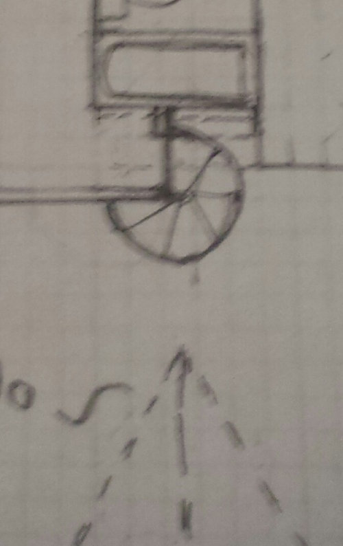 Spiral stair landing