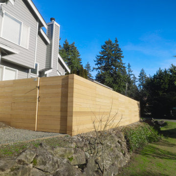 Full Panel Horizontal Cedar Fence