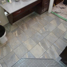 Wheelchair accessible bathroom