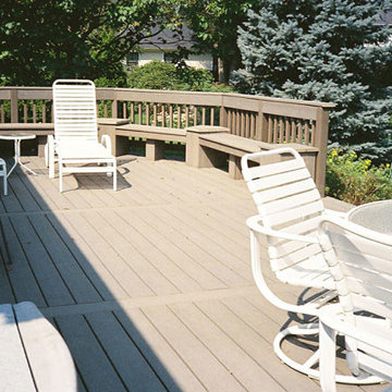 Trex Composite Deck with Seating