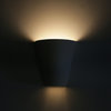Chapman Indoor Wall Light, Bisque Dark Gray