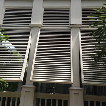 Bahamas Job, outdoor shutters