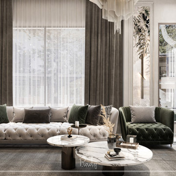 Modern Luxury Majlis Design | Bespoke Villa, Dubai