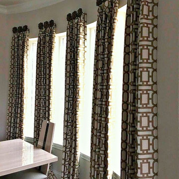Geometric design with a generous touch of elegance.