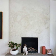 living room fireplace