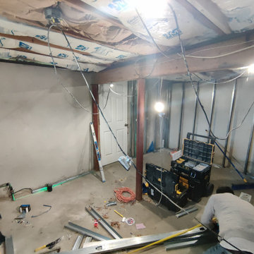 Bradley Beach , Basement full renovation