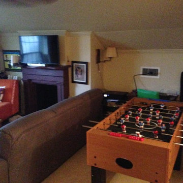 Attic Teen Game Room