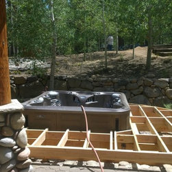 Custom deck with spa - Products