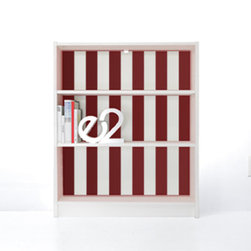 PANYL Cinnamon Thick Stripes for IKEA BILLY - Home Decor