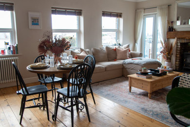 Photo of a scandinavian living room in Kent.