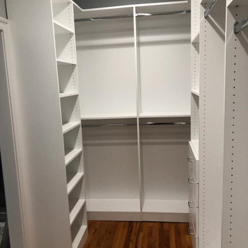 Small Space, Big Impact: Designing White Custom Walk-In Closets