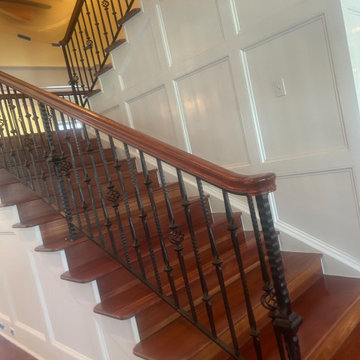 Brazilian Cherry Wood Flooring and Stair Refinishing in Clay County, Florida