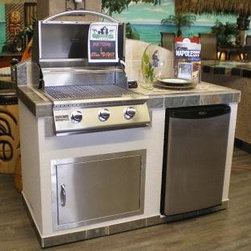 Backyard BBQ Island - Patio Furniture And Outdoor Furniture