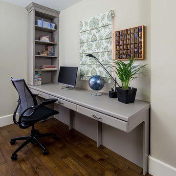 Super Matte Thermally Fused Laminate Bedroom with Desk