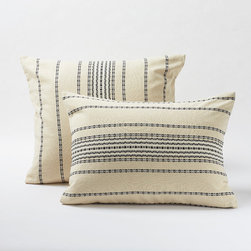 Rippled Stripe Sham - Products