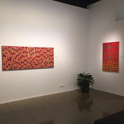 Aboriginal Art Exhibition - Tjapaltjarri Men - Paintings