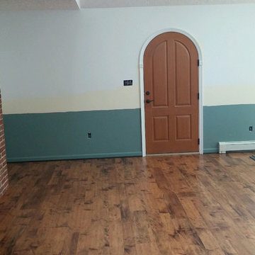 Karndean's Art Select Toasted Maple LVT (luxury vinyl tile) flooring installed