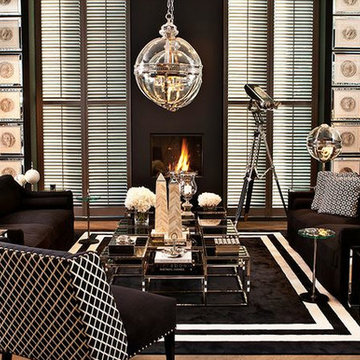 BLACK & WHITE EICHHOLTZ ROOM