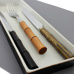 Sabre Bamboo Collection - Flatware And Silverware Sets