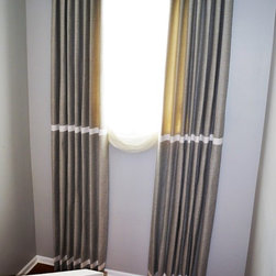 Stairway Window - Curtains